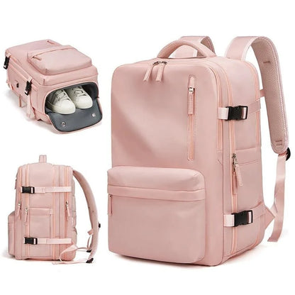 Chic Minimalist Backpack - Water-Resistant Travel Essential