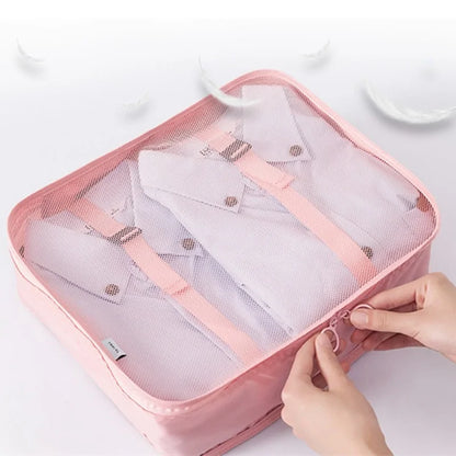 Piece Travel Packing Cubes Set - Organize Your Luggage, Stress-Free Travel