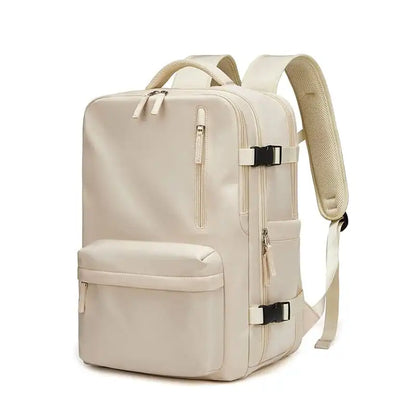 Chic Minimalist Backpack - Water-Resistant Travel Essential