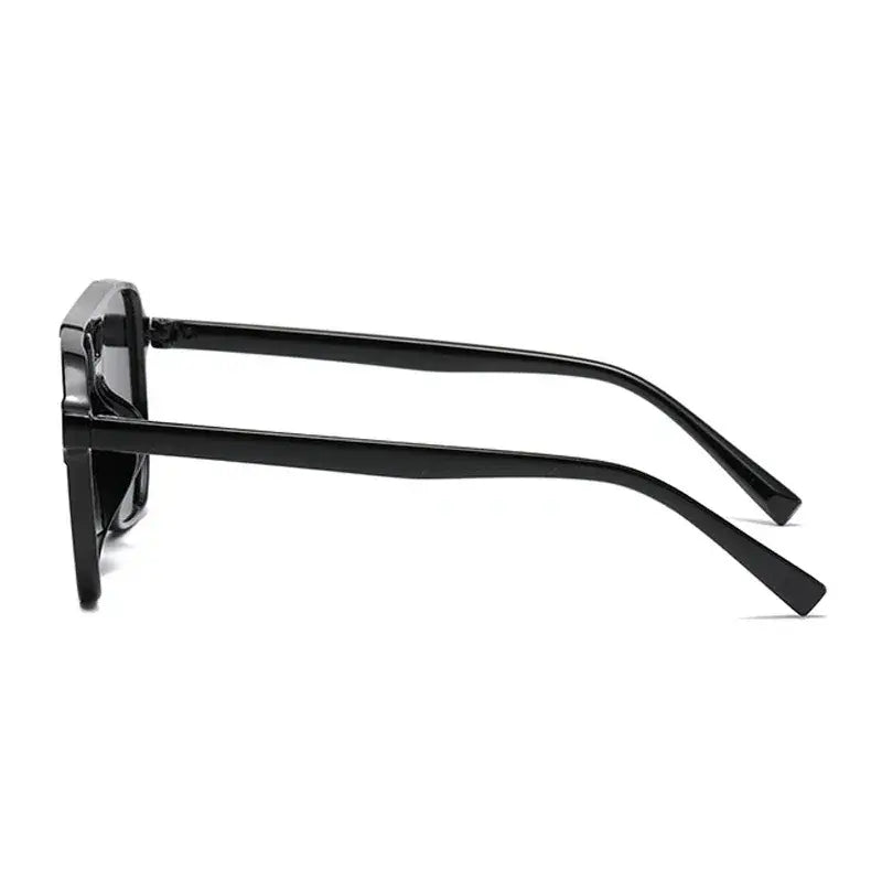 Unisex Square Sunglasses - Classic Style, Lightweight PC Frame, UV400