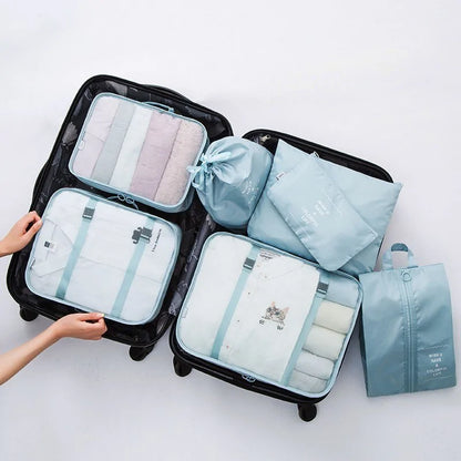 Piece Travel Packing Cubes Set - Organize Your Luggage, Stress-Free Travel