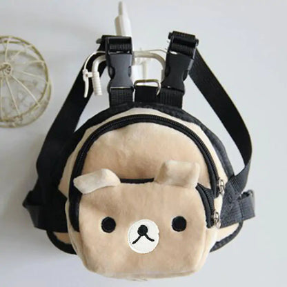 Adorable Plush Bear Mini Backpack - Perfect for Little Ones