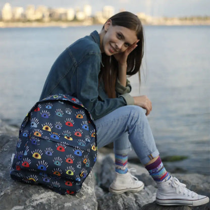 Colorful Eye-Catching Backpack - Fun & Functional