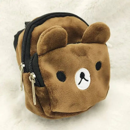 Adorable Plush Bear Mini Backpack - Perfect for Little Ones