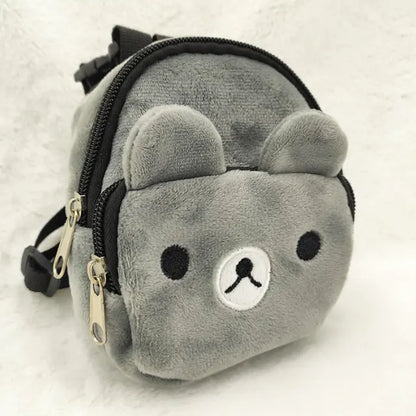 Adorable Plush Bear Mini Backpack - Perfect for Little Ones