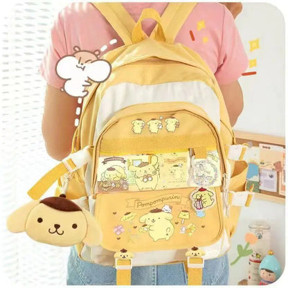 Cute Melody Backpack with Multiple Pockets