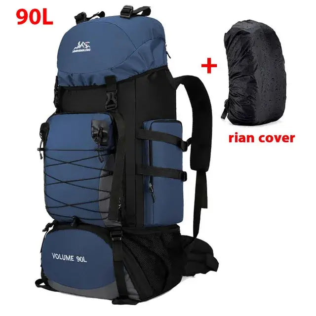 90L Hiking Backpack, Waterproof Camping Backpack for Outdoor