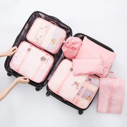 Piece Travel Packing Cubes Set - Organize Your Luggage, Stress-Free Travel