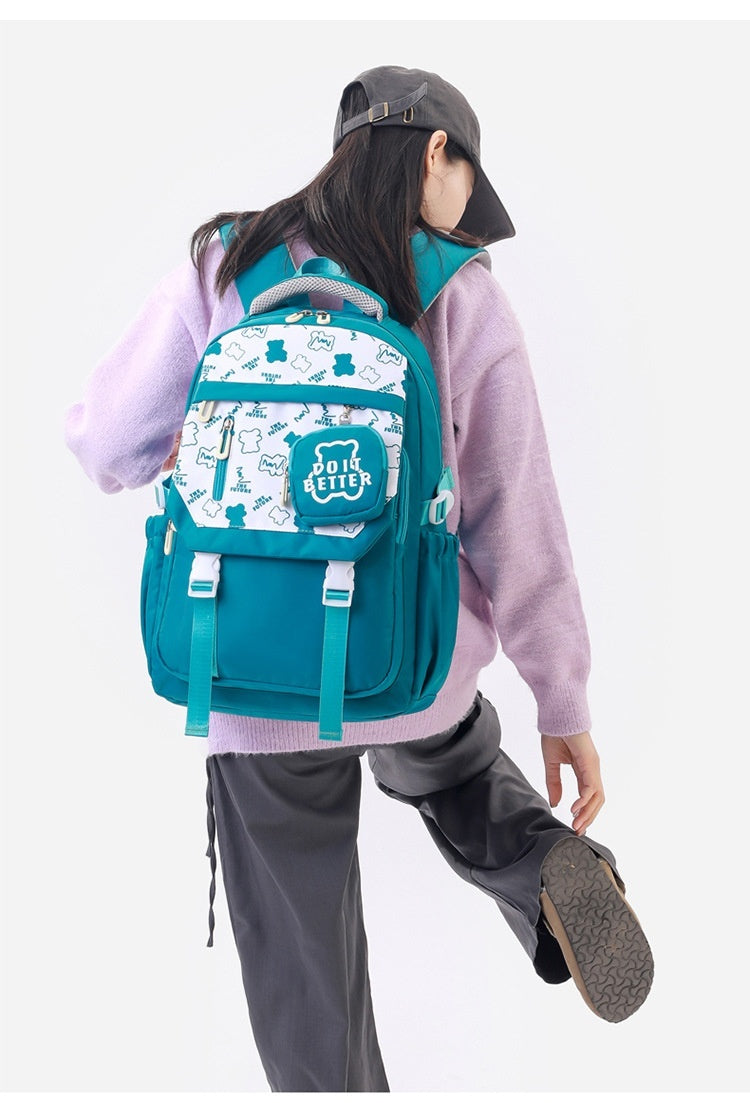 "Do It Better" Motivational Backpack - Spacious & Stylish