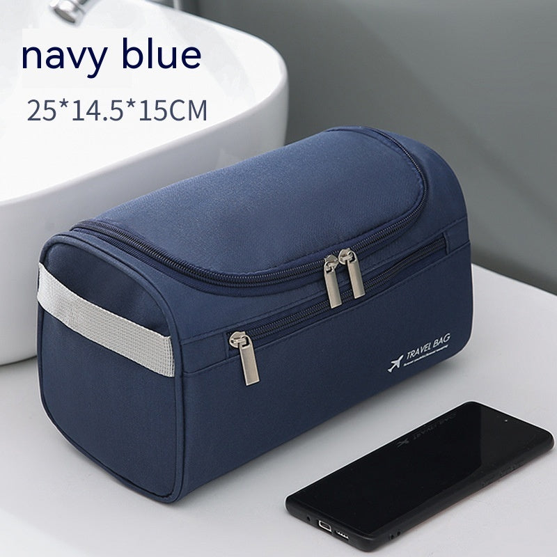 Elegant PU Leather Toiletry Bag for Travel & Home