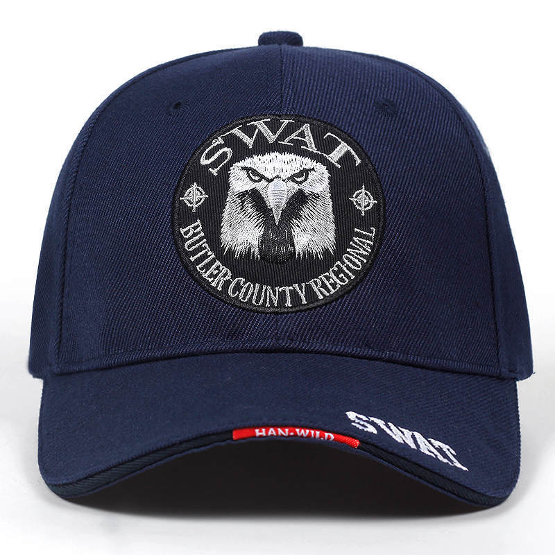 Butler County SWAT Tactical Cap - Embroidered Eagle & Han-Wild Design