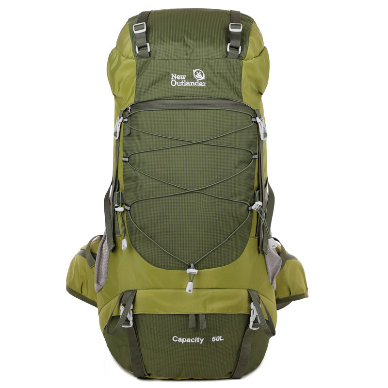 New Outlander 50L Hiking Backpack - Durable, Water-Resistant, Spacious