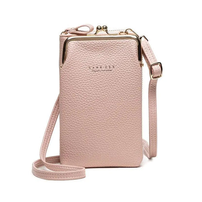 CARR KEN Korean Style Retro Phone Wallet Crossbody Bag