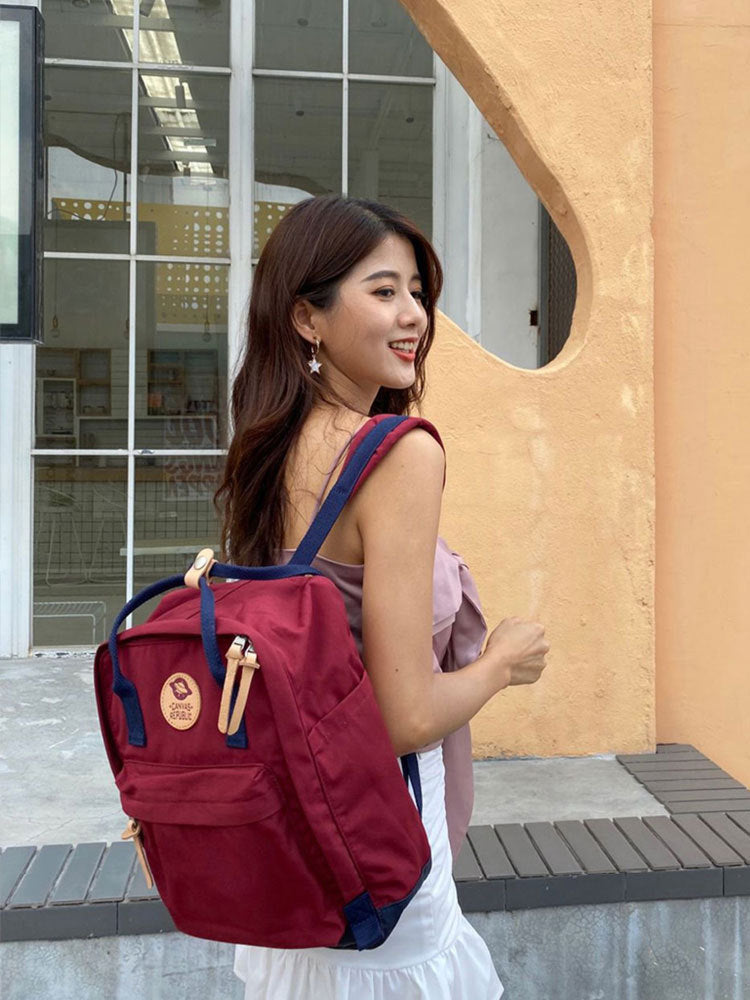 Classic Canvas Backpack - Spacious, Durable, Everyday Style