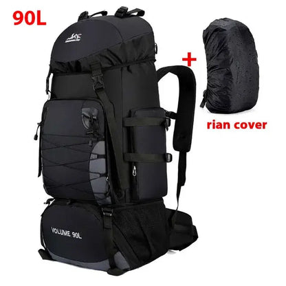 90L Hiking Backpack, Waterproof Camping Backpack for Outdoor