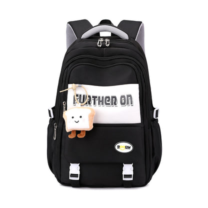 "Further On" School Backpack - Spacious, Durable & Cute