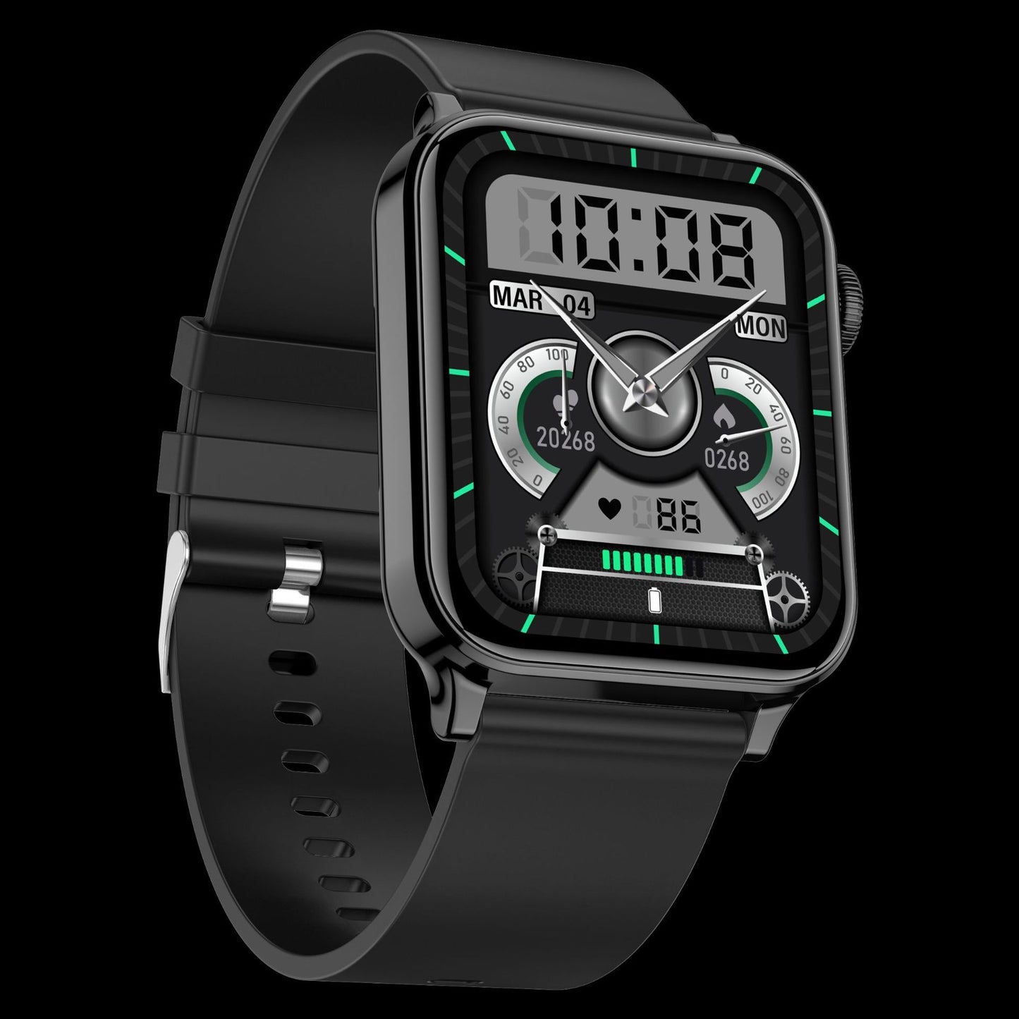 H8 Smartwatch: Stylish Fitness Tracker with Heart Rate & Sleep Monitor