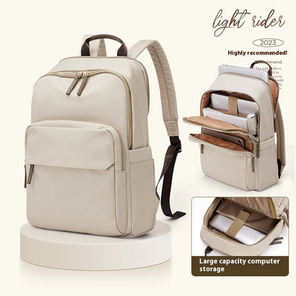 BERGSALZ Lightweight Laptop Backpack - Stylish, Spacious, Travel-Friendly