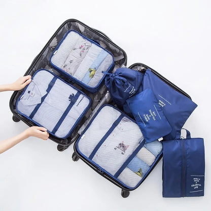 Piece Travel Packing Cubes Set - Organize Your Luggage, Stress-Free Travel