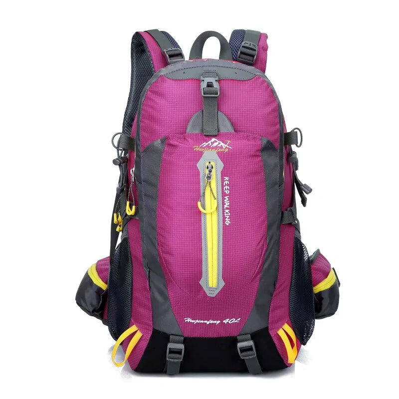 Lightweight Hiking Backpack 40L - Breathable, Water-Resistant, Multi-Purpose