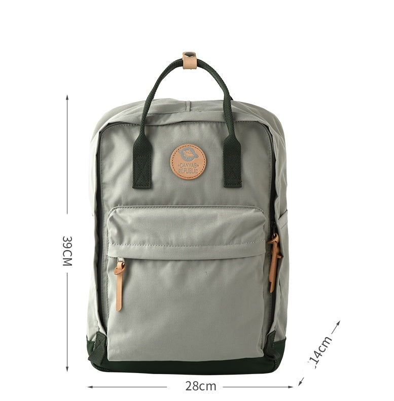 Classic Canvas Backpack - Spacious, Durable, Everyday Style