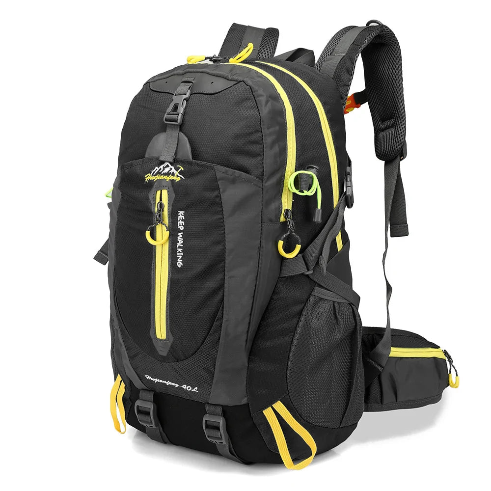 Lightweight Hiking Backpack 40L - Breathable, Water-Resistant, Multi-Purpose