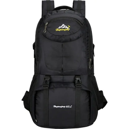 Haosheng 60L Hiking Backpack - Durable, Water-Resistant, Multi-Compartment