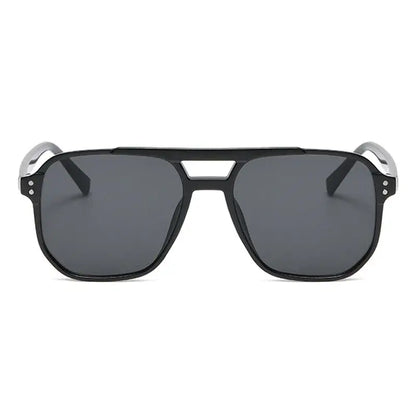 Unisex Square Sunglasses - Classic Style, Lightweight PC Frame, UV400