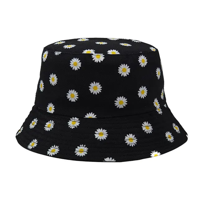 Vibrant Marble Print Reversible Bucket Hat