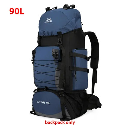 90L Hiking Backpack, Waterproof Camping Backpack for Outdoor